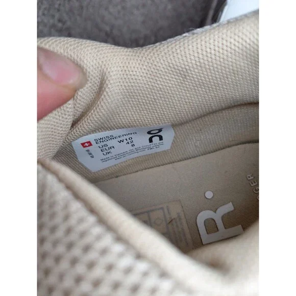 On Womens The Roger Advantage White Running Shoes Sneakers Size 10 - Picture 12 of 14